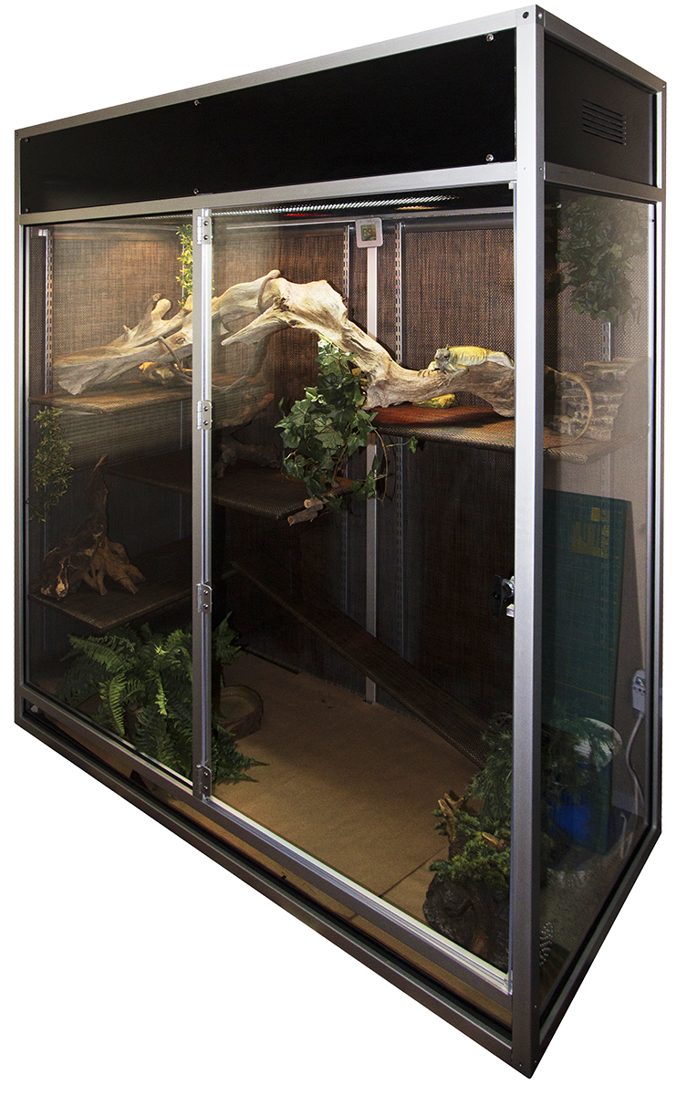 Custom 80/20 Reptile Enclosure Kit by F&L Industrial Solutions Mi