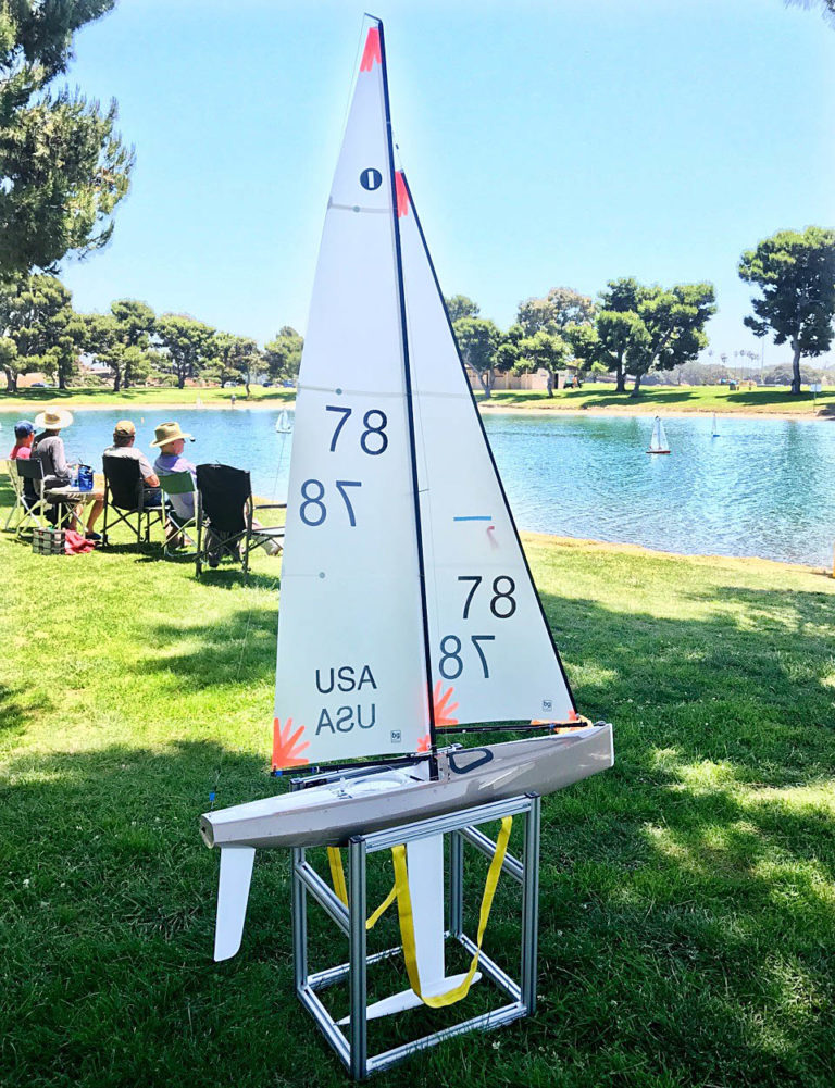 Remote Control Sailboat Stand Motion Ai Industrial Framing Division